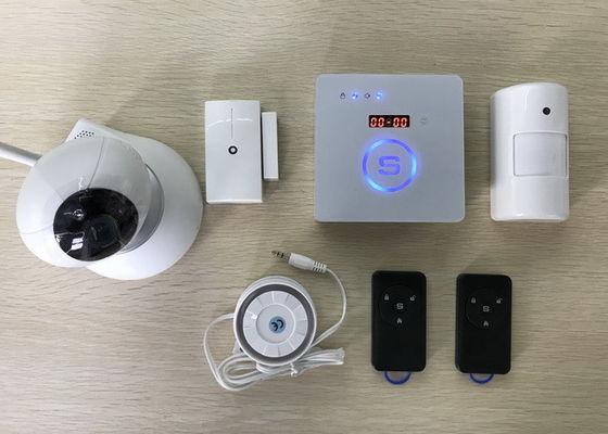 中国 WiFiのカメラ呼吸ライトが付いているビデオGSMの保証警報システム433Mhzセンサー サプライヤー